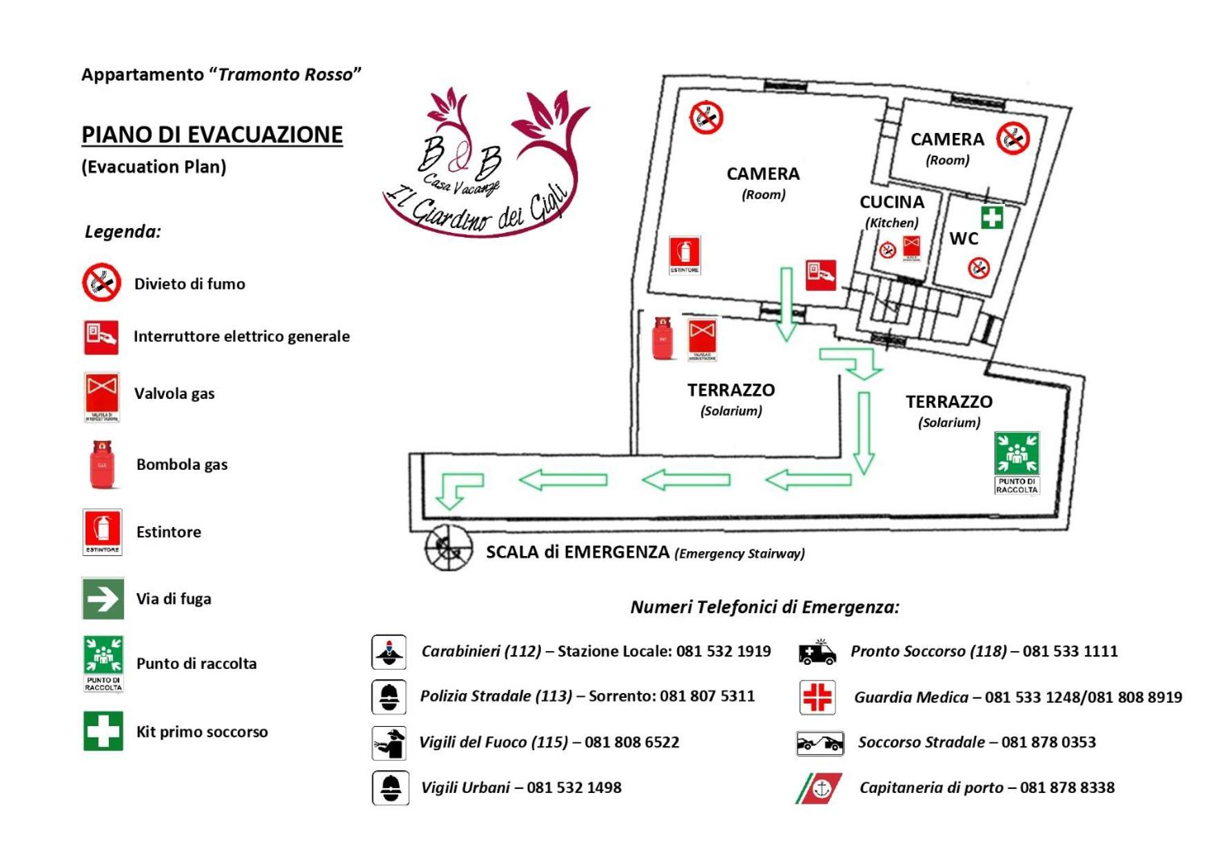 Il Giardino Dei Gigli Apartment Мета Екстериор снимка